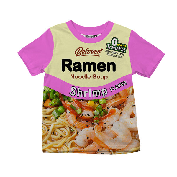Shrimp Ramen Kids Tee