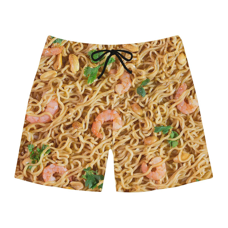 Shrimp Ramen Noodles Swim Trunks