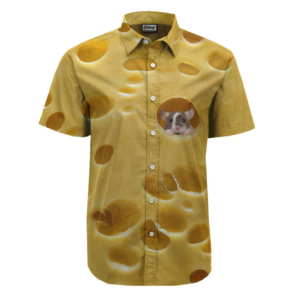 Swiss Mouse Button Up