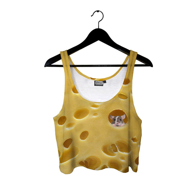 Swiss Mouse Crop Top