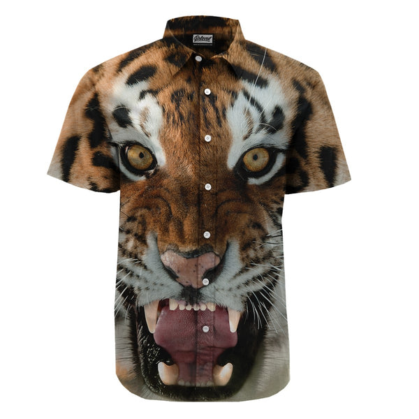 Tiger Button Up