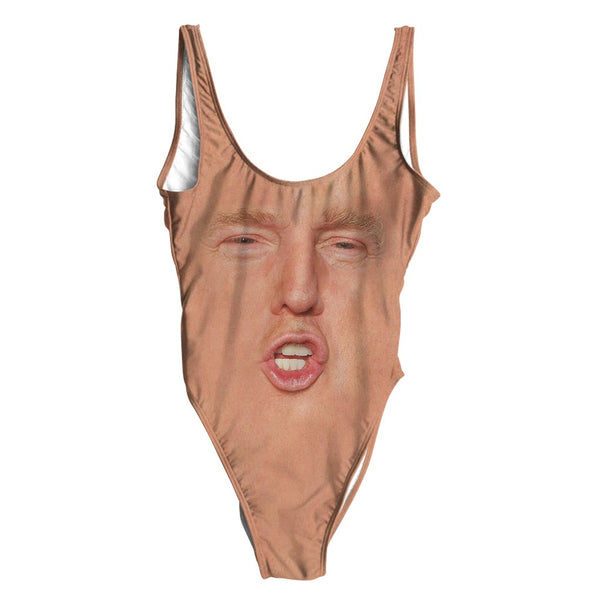 Trump Face Swimsuit - Regular