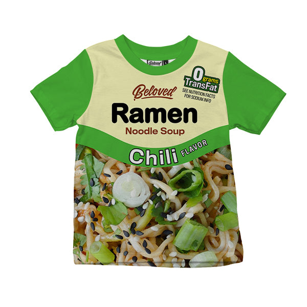Green Chili Ramen Kids Tee