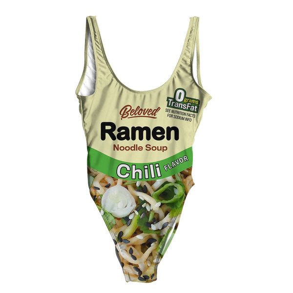 Green Chili Ramen Swimsuit - Regular