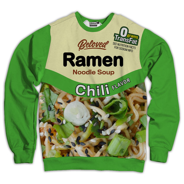 Green Chili Ramen Unisex Sweatshirt