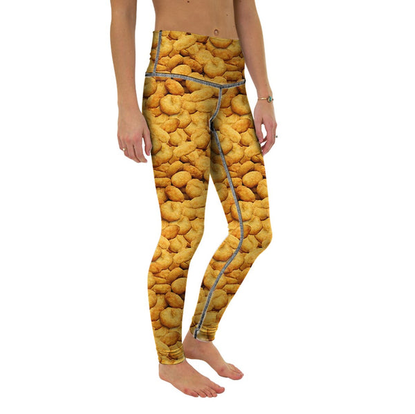 Chicken Nuggets Yoga Pants