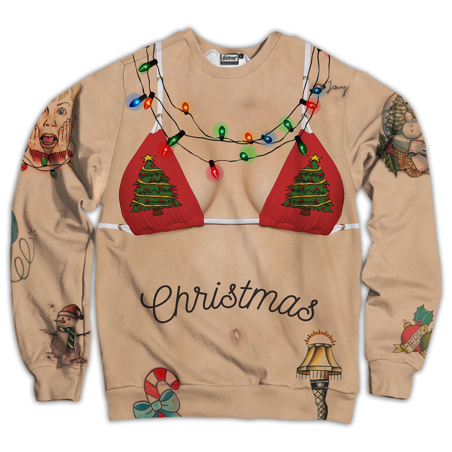 sexy-christmas-chick-unisex-sweatshirt