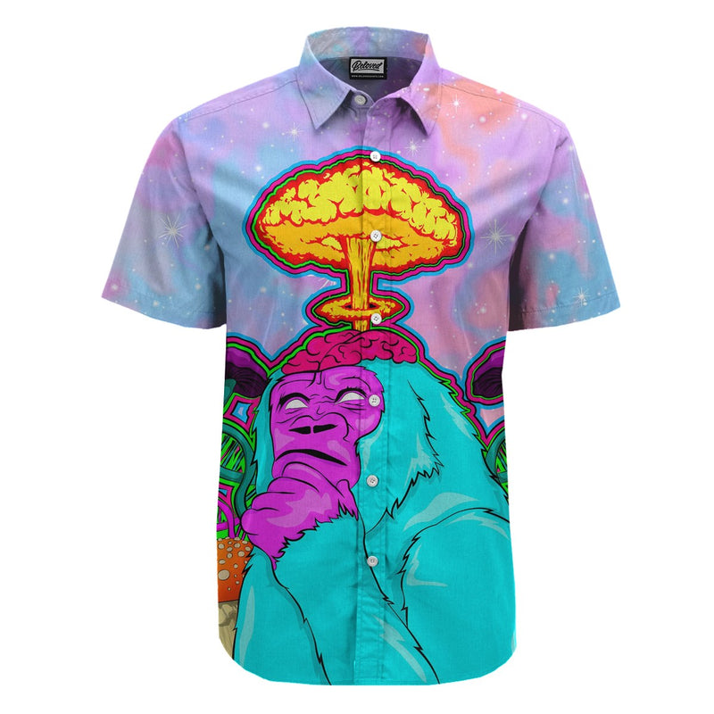 Stoned Ape Psychedelic Button Up
