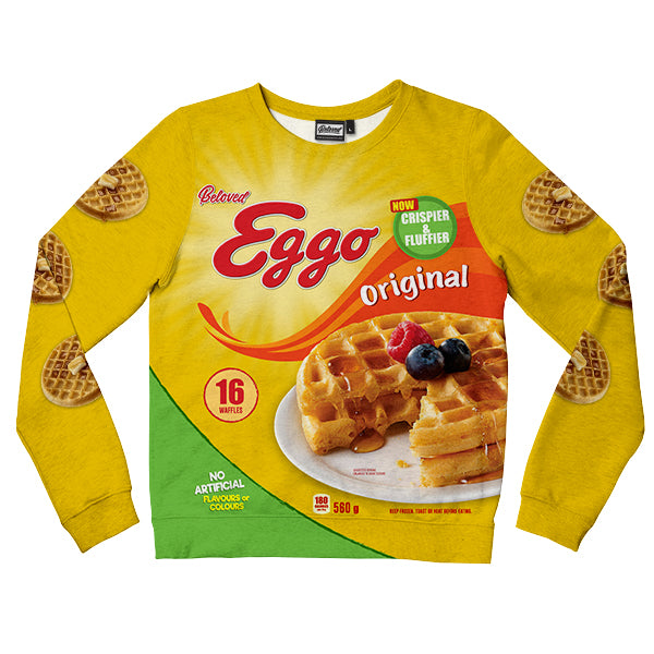 Beloved Eggo Waffles Kids Sweatshirt