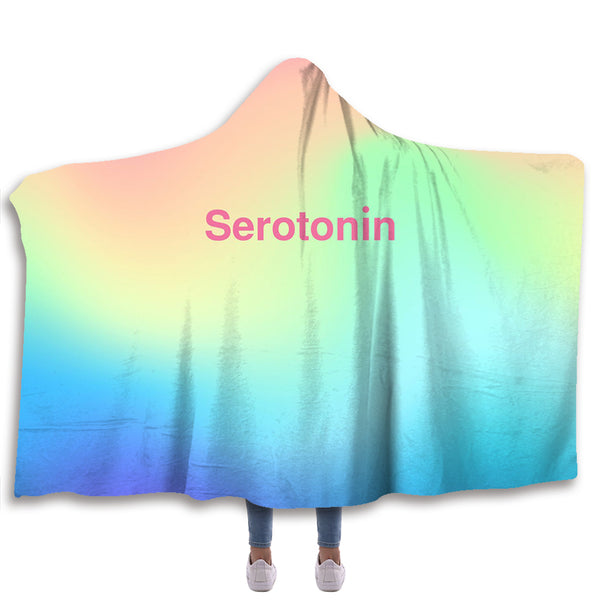 Serotonin Hooded Blanket