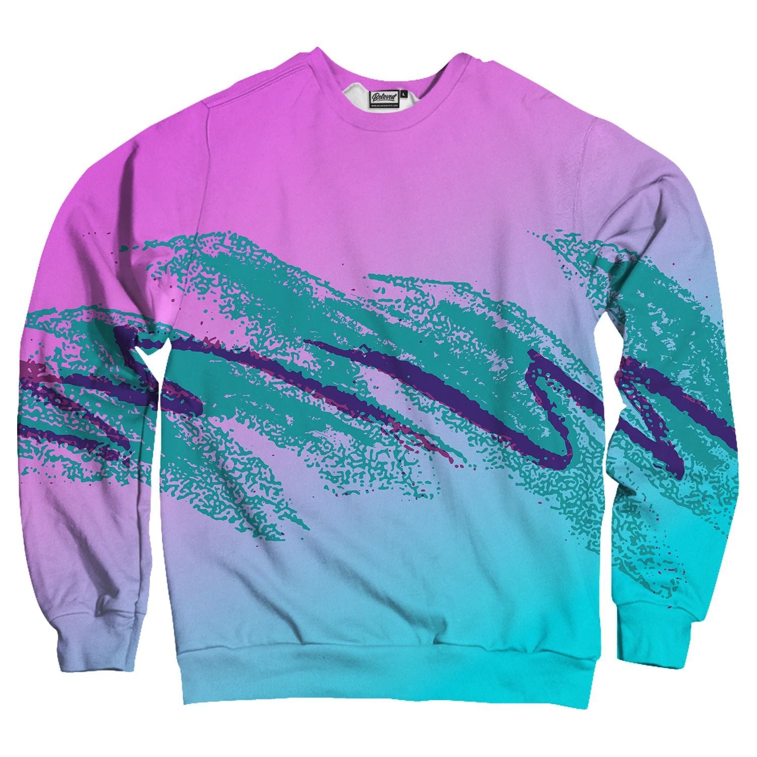 90's Swoosh Vaporwave Unisex Sweatshirt – Beloved Shirts