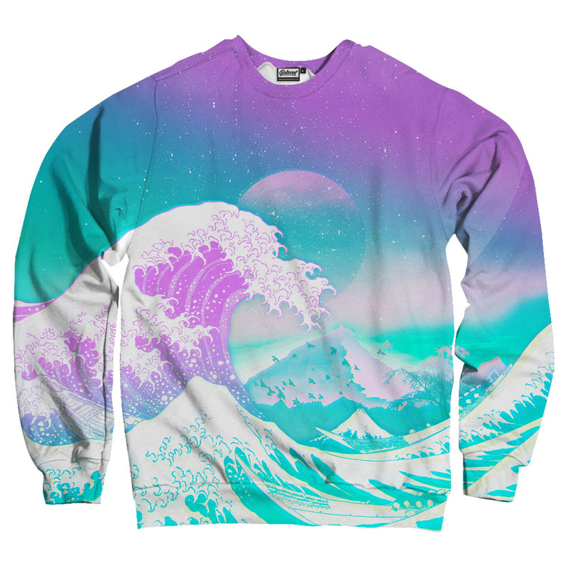 Great Wave Vaporwave Unisex Sweatshirt