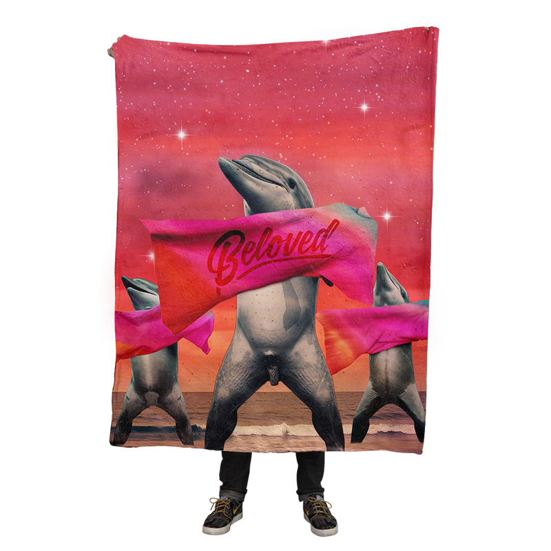 Beloved Dolphins Blanket