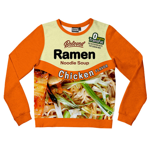 Chicken Ramen Kids Sweatshirt