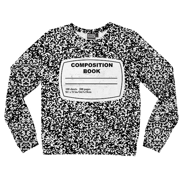 Composition Book Kids Sweatshirt