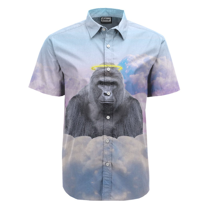 Harambe Halo Button Up