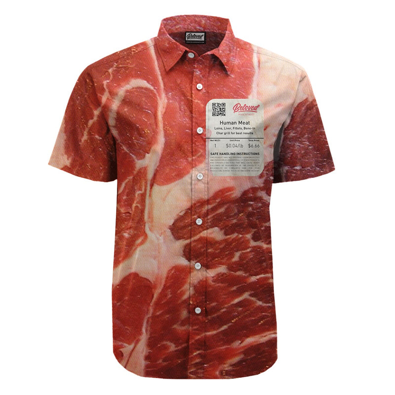 Human Meat Button Up