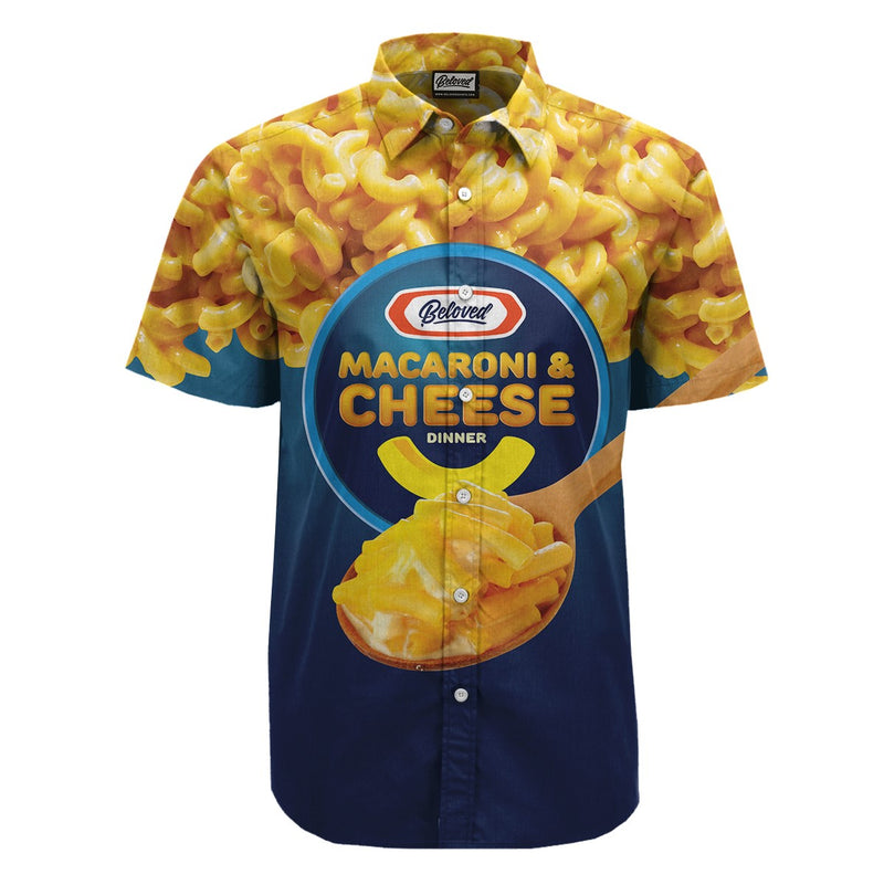 Mac N' Cheese Box Button Up