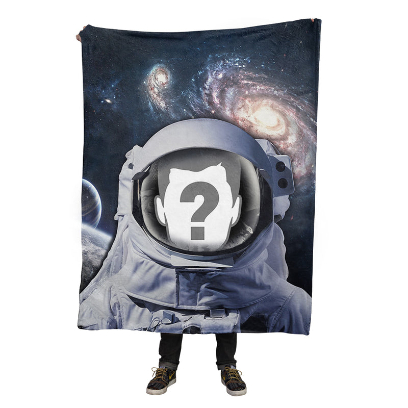 Astronaut Custom Blanket