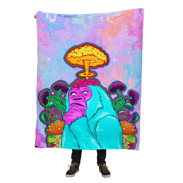Stoned Ape Psychedelic Blanket