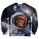 Astronaut Custom Unisex Sweatshirt