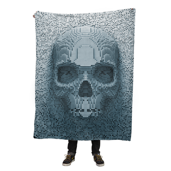 Blocked Skull Blanket