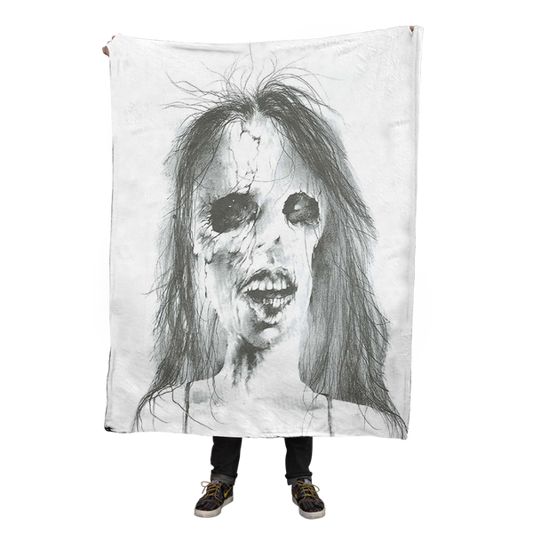 Scary Girl Blanket