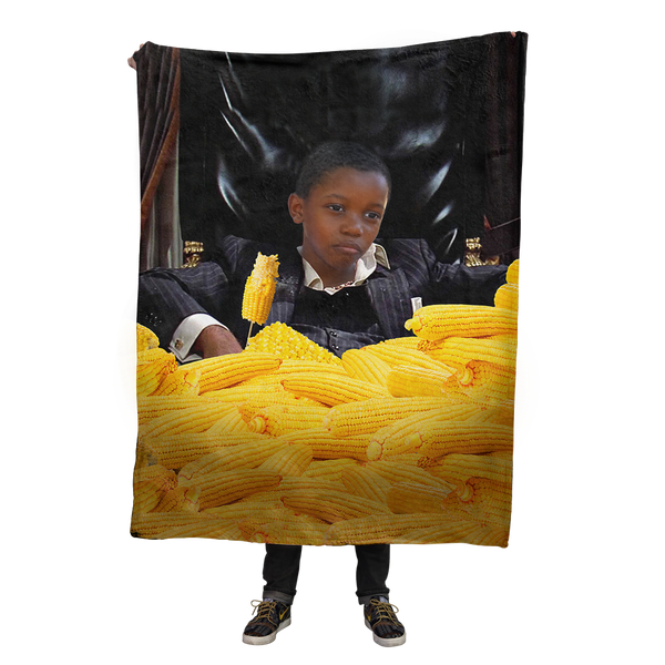 It's Corn Face Blanket