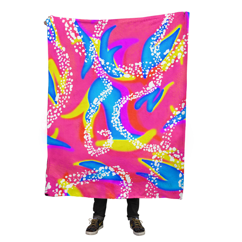 90's Neon Blanket