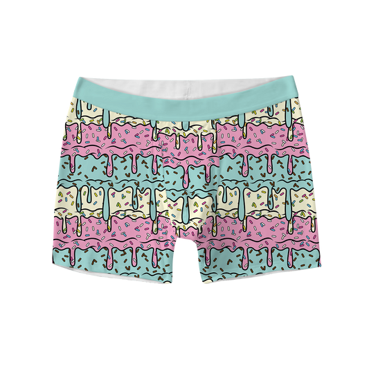 Ice Cream Drip Men's Boxer Brief