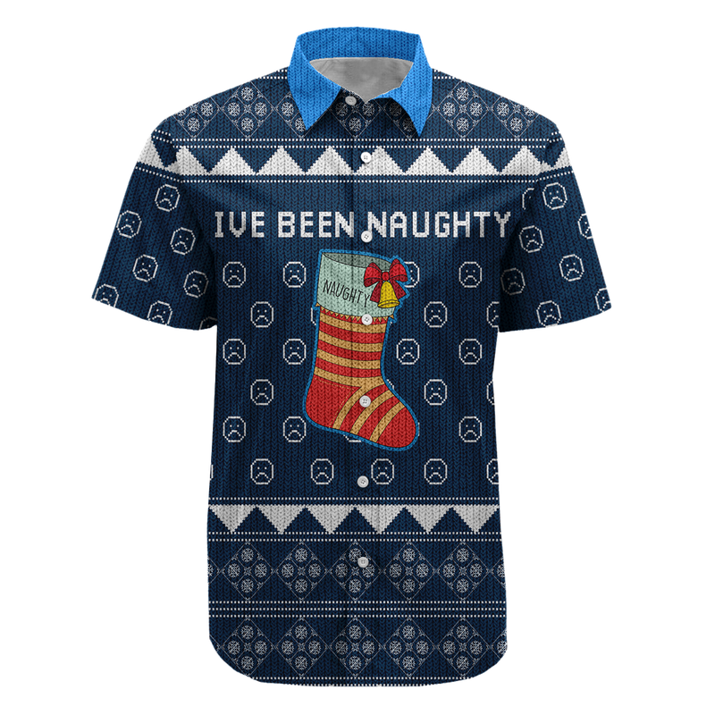 I've Been Naughty Button Up