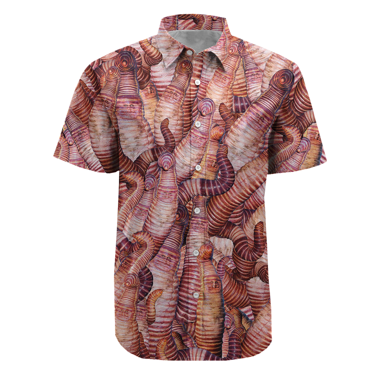 Heidi Klum Worm Pattern Button Up – Beloved Shirts