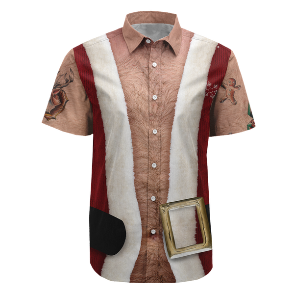 Sexy Christmas Vest Button Up