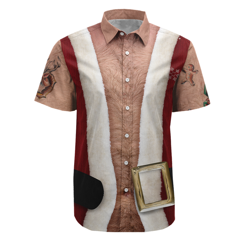 Sexy Christmas Vest Button Up