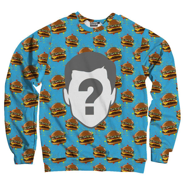 Burger Custom Unisex Sweatshirt