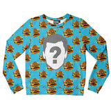 Burger Custom Kids Sweatshirt