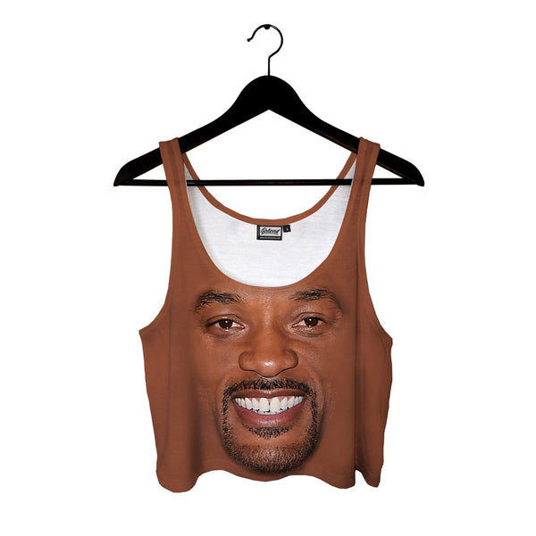 Will Smith Face Crop Top