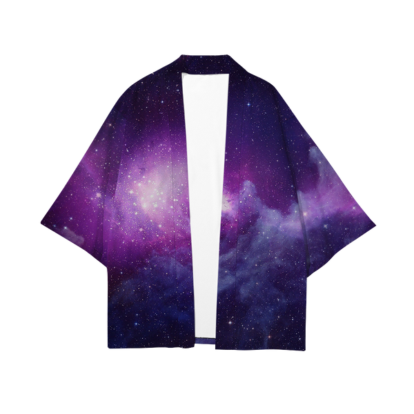 Purple Galaxy Short Coat