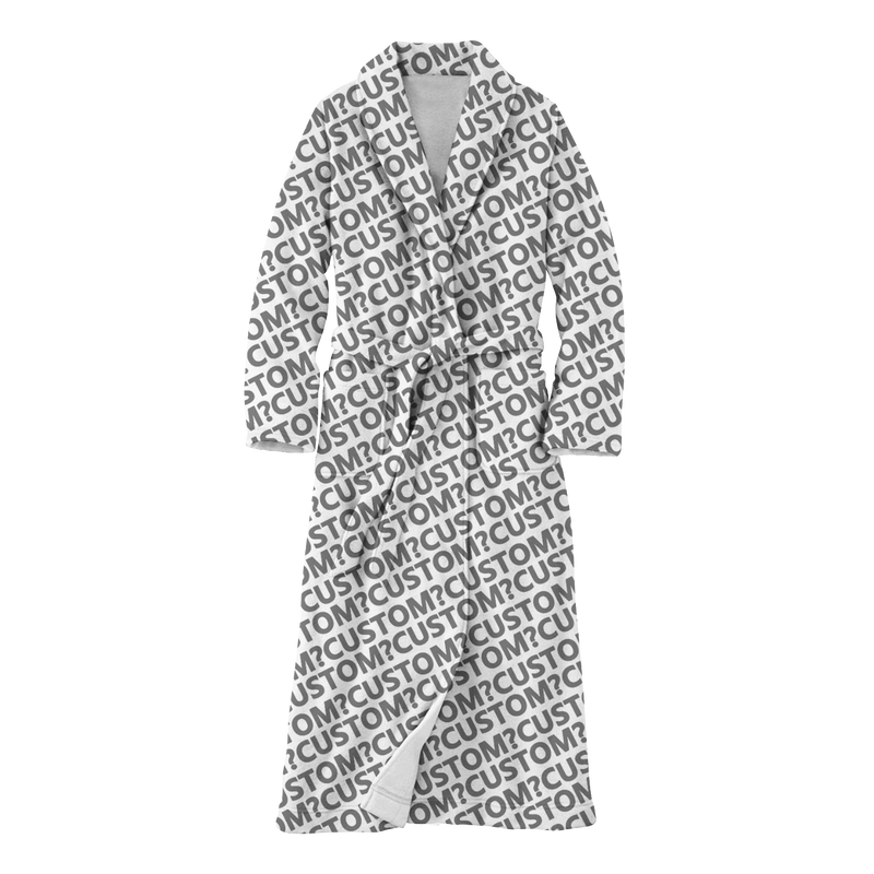 Custom Fleece Robe