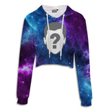 Galaxy Custom Crop Hoodie