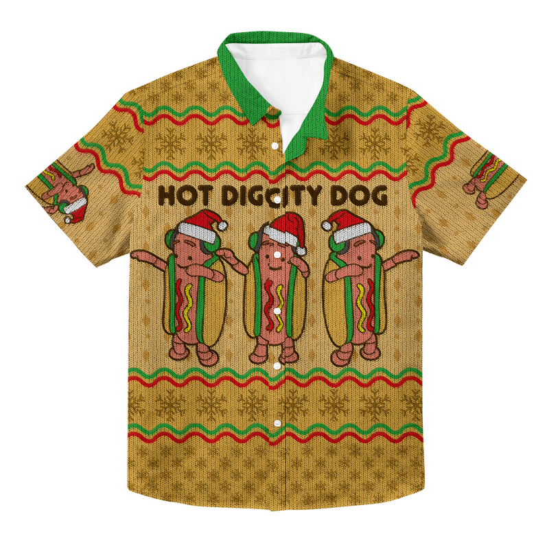 Hot dog hawaiian outlet shirt