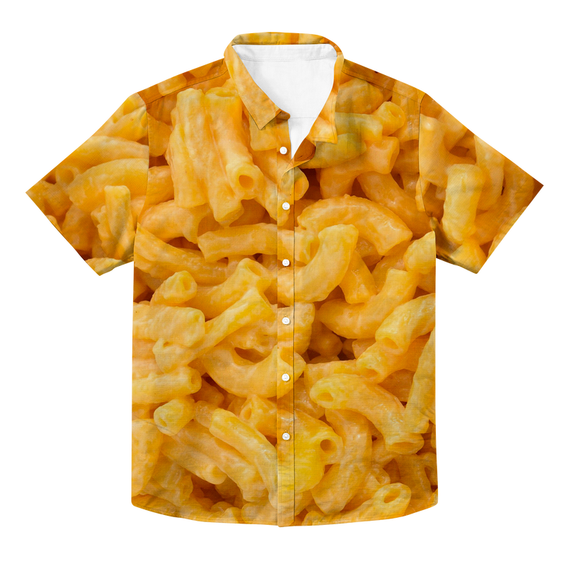 Mac N' Cheese Hawaiian Button Up