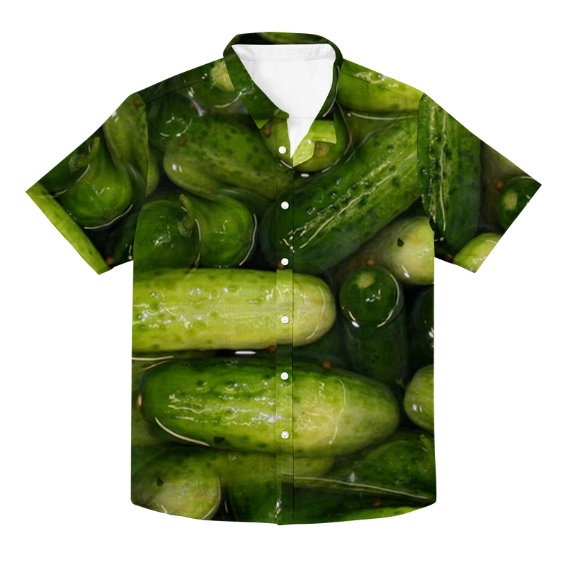 Pickles Hawaiian Button Up