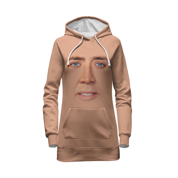 Cage Face Hoodie Dress