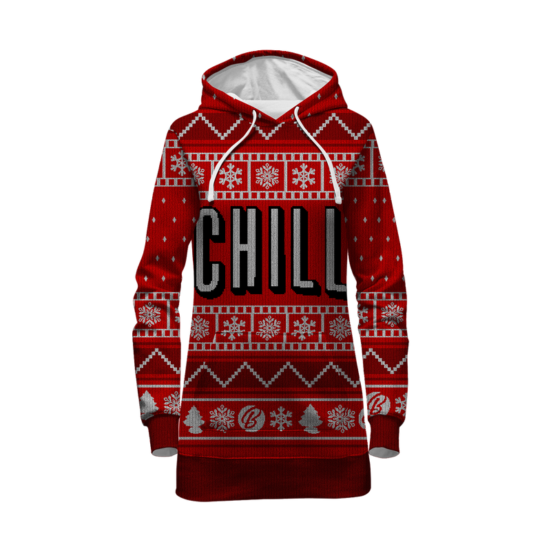 Chill - Holiday Hoodie Dress