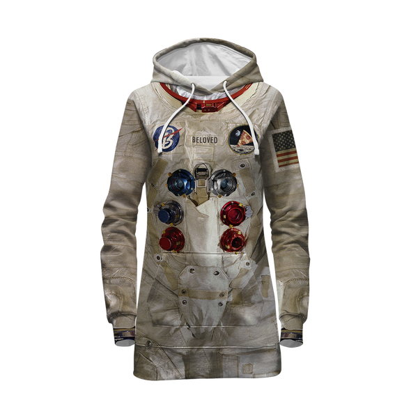 Astronaut Suit Hoodie Dress