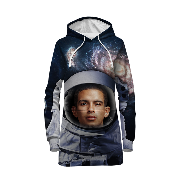 Astronaut Custom Hoodie Dress