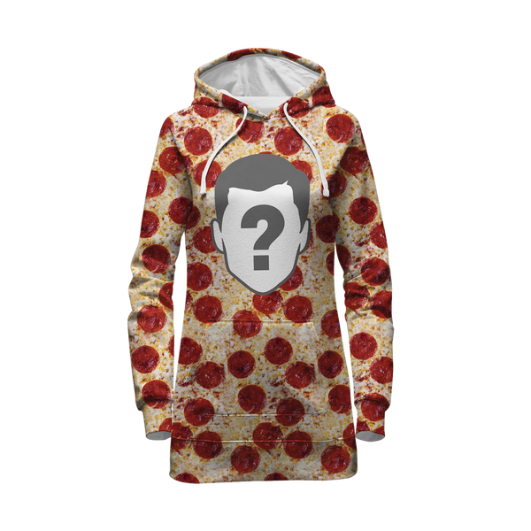Pizza Custom Hoodie Dress
