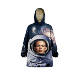 Astronaut Custom Kids Blanket Hoodie