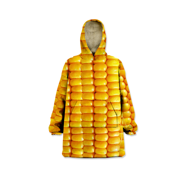 Corn Cob Kids Blanket Hoodie